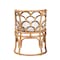 Baxton Studio Aster Modern Bohemian Natural Brown Rattan Armchair 225-13073-ZORO - alternate 3